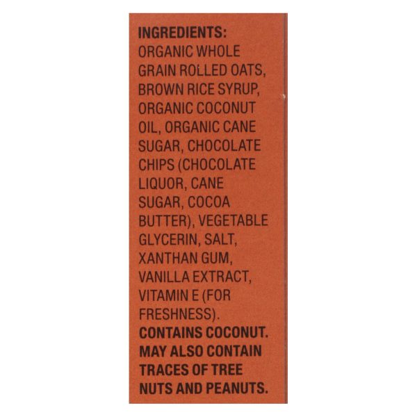 Bobo's Oat Bars - Oat Bar - Chocolate Chip - Case of 6 - 4 pk - Image 2