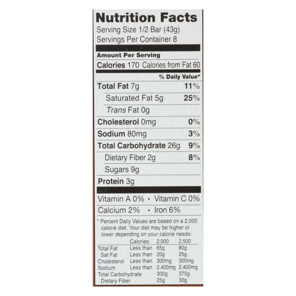 Bobo's Oat Bars - Oat Bar - Chocolate Chip - Case of 6 - 4 pk - Image 3