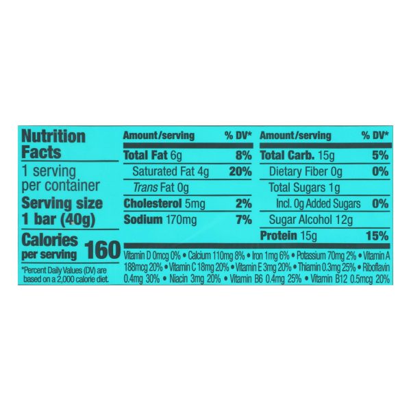 Fulfil - Protein Bar Chocolate Salted Caramel - Case of 12-1.41 OZ