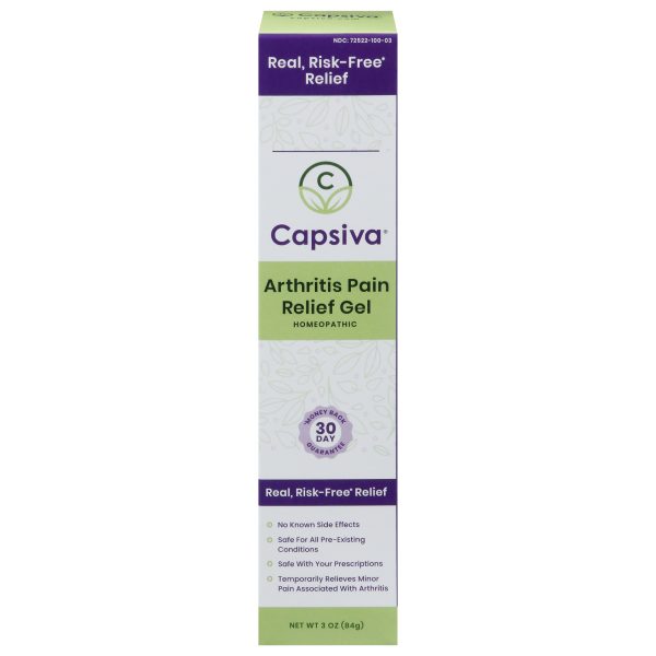 Capsiva - Arthritis Pain Relief Gel - 1 Each-3 OZ