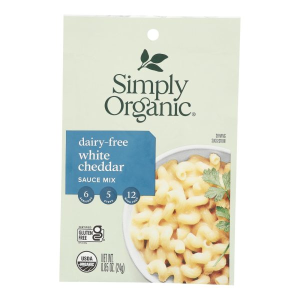 Simply Organic - Sauce Mix Wht Ched Df - Case of 12-.85 OZ - Image 3