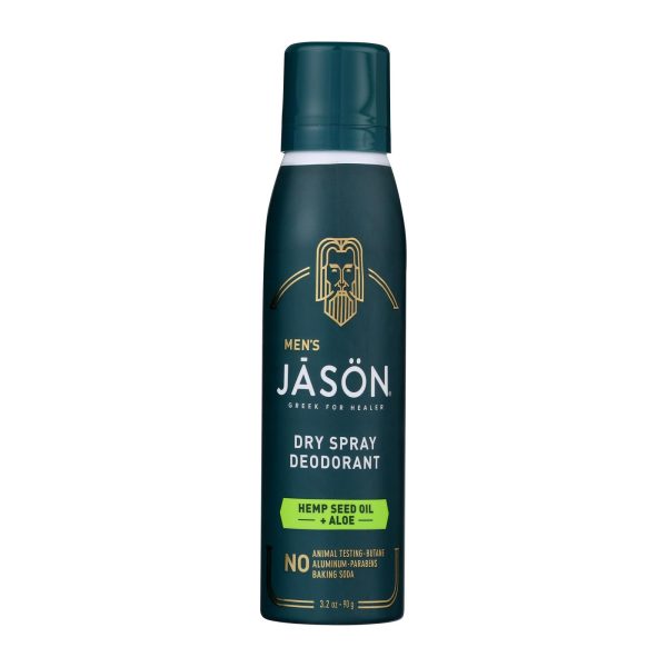 Jason Natural Products - Deodorant Spray Hemp Seed Aloe - 1 Each-3.2 OZ - Image 2