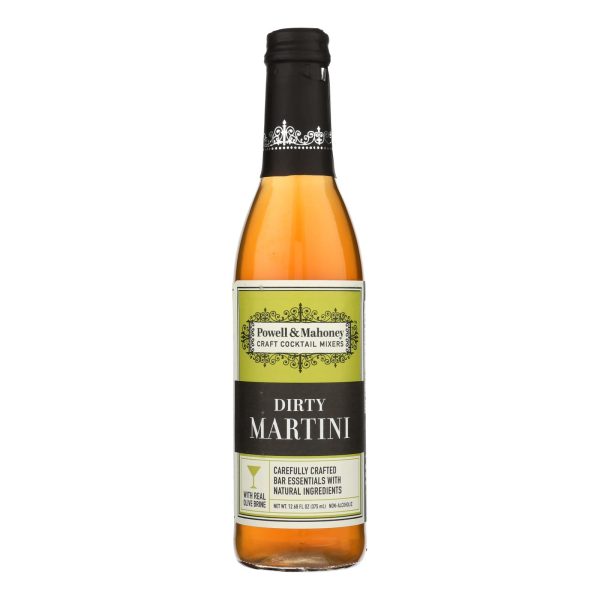 Powell & Mahoney Classic Cocktail - Dirty Martini - Case of 6 - 12.68 oz. - Image 3