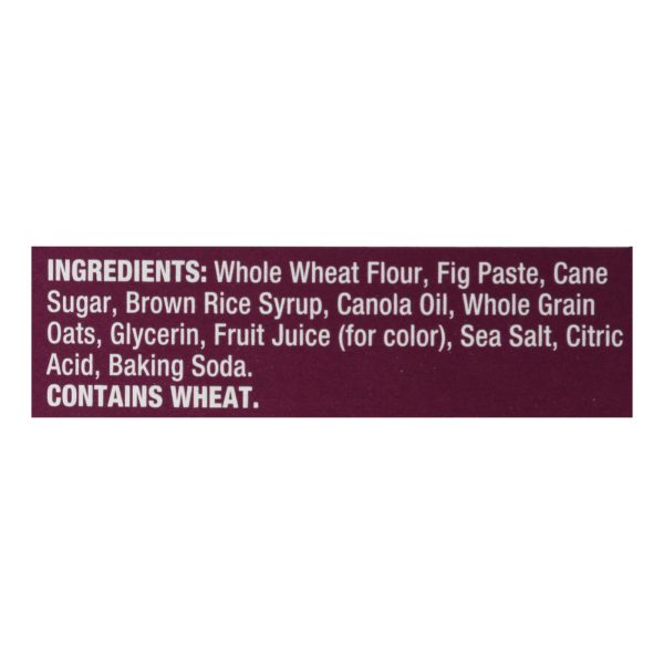 Nature's Bakery Stone Ground Whole Wheat Fig Bar - Original - Case of 6 - 2 oz.