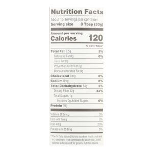 Nutiva Organic Hemp Protein Hi-Fiber - 16 oz