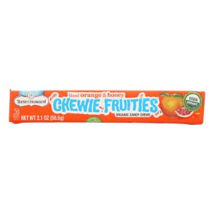 Torie and Howard - Chewy Fruities Organic Candy Chews - Blood Orange and Honey - Case of 18 - 2.1 oz.