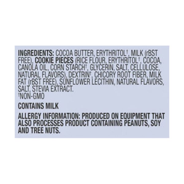 Lilys - Bar Cookie & Cream White Chocolate - Case of 12-2.8 OZ - Image 3