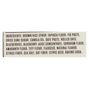 Nature's Bakery Gluten Free Fig Bar - Blueberry - Case of 6 - 2 oz.