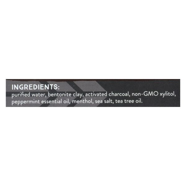 Redmond Life Earthpaste - Peppermint Charcoal - 4 oz - Image 2