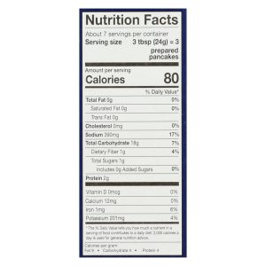 Streit's Pancake Mix - Vegetable Potato - Case of 12 - 6 oz.