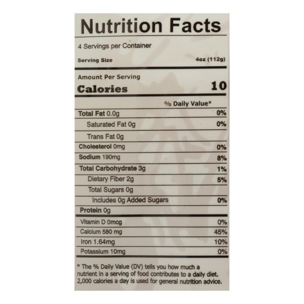Gold Mine Kelp Noodles - Ready To Eat - Case of 12 - 1 lb. - Image 2