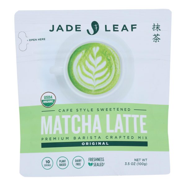 Jade Leaf Organics - Tea - Matcha Latte Mix - Case of 8 - 0.7 oz. - Image 3