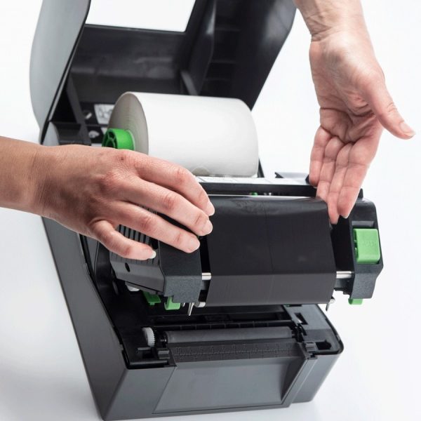 Brother TD-4520TN Desktop Thermal Transfer Printer - Monochrome - Label Print - USB - Serial - Image 9