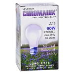 Chromalux Light Bulb Frosted-60W - 1 Bulb