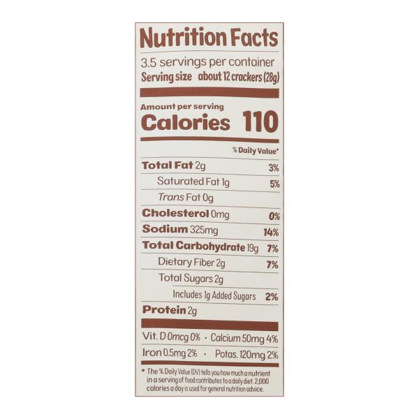 From the Ground Up Everything Snacking Crackers - Case of 6 - 3.5 OZ - Image 2