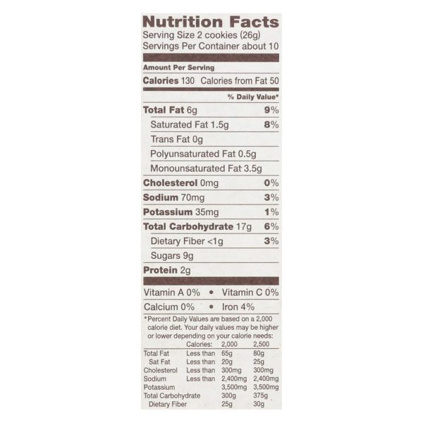 Back To Nature Chocolate Chunk Cookies - Case of 6 - 9.5 oz. - Image 2