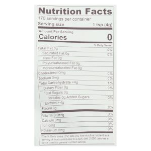 Zsweet Zero Calorie Natural Sweetener - Case of 6 - 1.5 lb.
