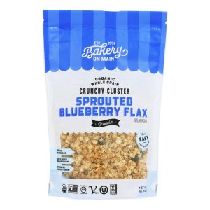Bakery On Main Organic Happy Granola - Sprouted Blueberry Flax - Case of 6 - 11 oz