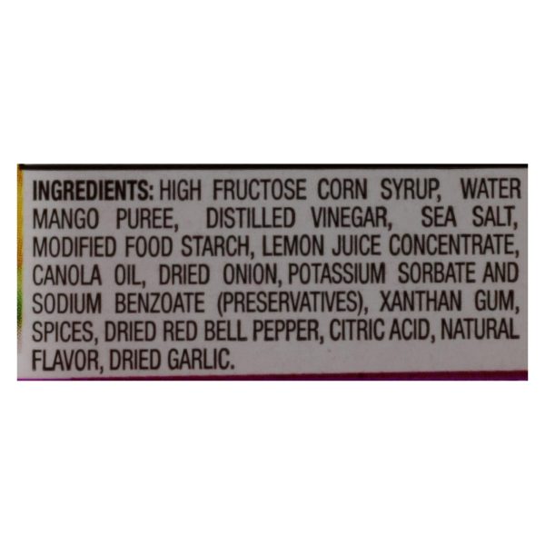 World Harbor Island Mango Sauce - Case of 6 - 16 oz.