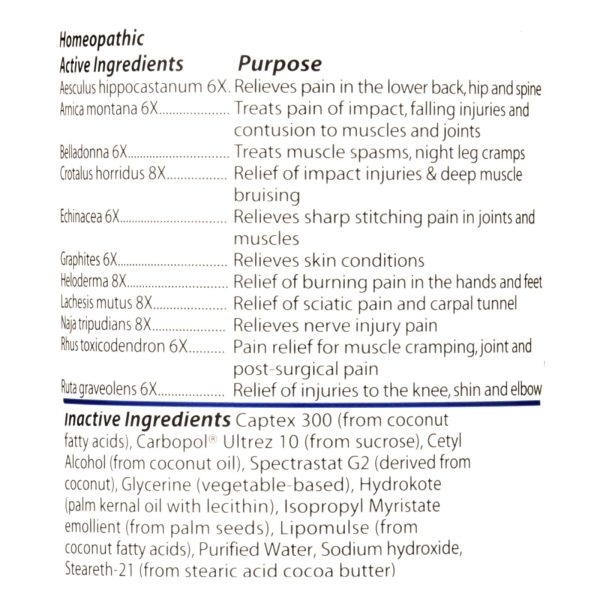 Topricin Anti-Inflammatory Pain Relief and Healing Cream - 8 oz - Image 2