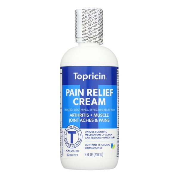 Topricin Anti-Inflammatory Pain Relief and Healing Cream - 8 oz - Image 3