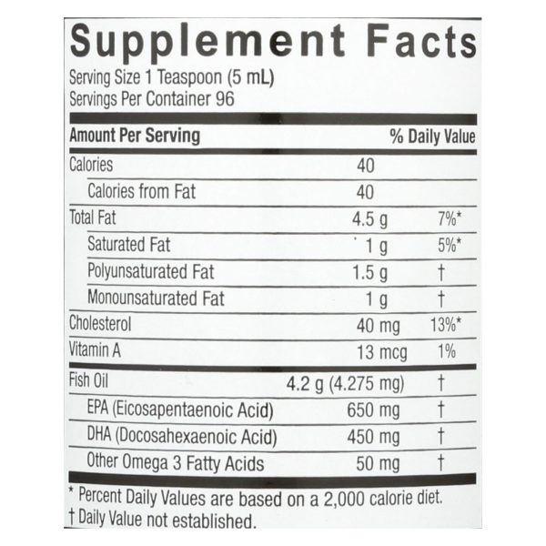 Nature's Answer - Liquid Omega-3 Fish Oil - 16 fl oz - Image 3