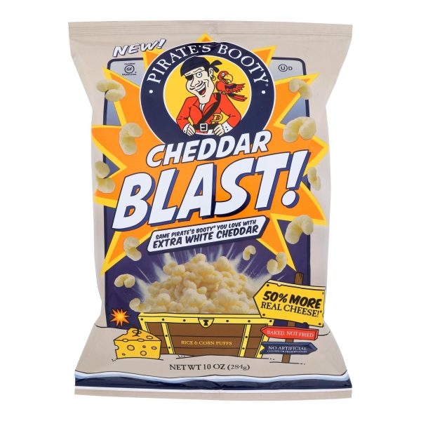 Pirate's Booty - Pirte Bty Cheddar Blast - Case of 6-10 OZ - Image 3