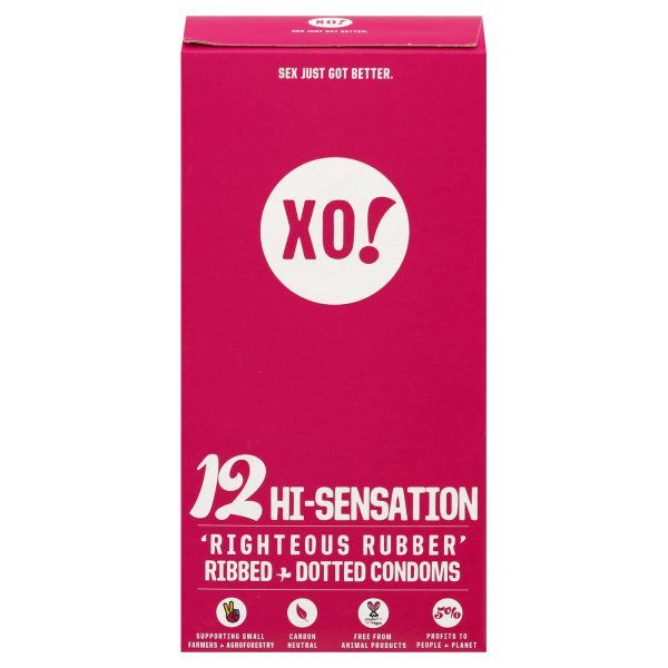 Xo! - Condoms Hi-sensation - Case of 8-12 CT