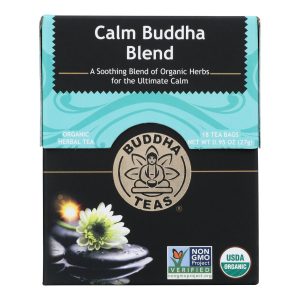 Buddha Teas - Tea Calm Buddha Blend - Case of 6-18 BAG