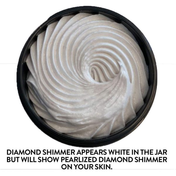 Organic Whipped Shea Body Shimmers Travel Size   Bronze Diamond & Gold Shimmer   Vegan Cruelty Free - Image 4