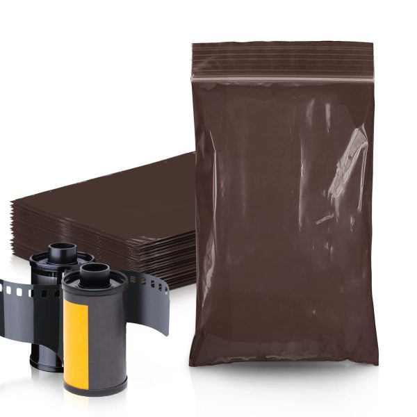 Amber Zip Bags 3 x 5 Brown Poly Zip Bags for Storage 100 Pack Polyethylene Plastic Bags Resealable 3 Mil Water Resistant Poly Zipper Bags Plastic Zipper Bags for Electronics