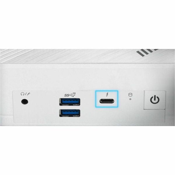 MSI Cubi 5 Cubi 5 12M-266US Desktop Computer - Intel Core i3 12th Gen i3-1215U - 8 GB - 1 TB SSD - Mini PC - Image 3