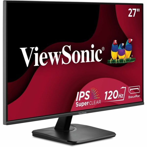 ViewSonic VA2756A-MHD 27 Inch IPS 1080p Monitor with 120Hz, Eye Care, HDMI, DisplayPort, and VGA Inputs for Home and Office - Image 3