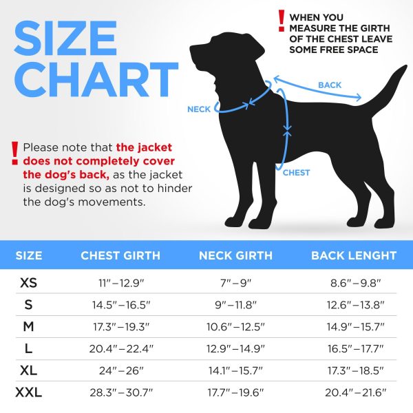 Lightweight Reversible Winter Dog Coat   Warm Dog Jacket   Water Resistant Windproof   Dog Jacket for Small Medium & Large Dogs   Comfortable Dog Vest   M   Black Blue - Image 2