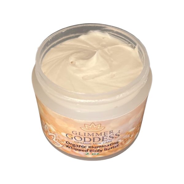 Shimmer Body Butter Travel Size 2 oz. (Gold Sexy Level 2) - Image 2