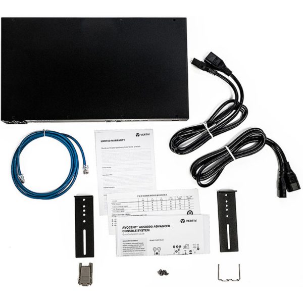 Vertiv Avocent 8-port ACS8000 Console System with dual AC Power Supply, non-TAA - Image 2