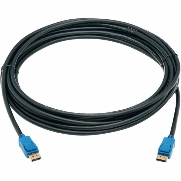 Eaton Tripp Lite Series DisplayPort Cable with Latching Connectors (M/M), 8K 60 Hz, HDR, HBR3, 4:4:4, HDCP 2.2, 15 ft. (4.6 m), Black