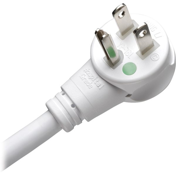 Eaton Tripp Lite Series Safe-IT UL 1363A Medical-Grade Power Strip for Patient-Care Vicinity, 4 Hospital-Grade Outlets, 15 ft. Right-Angle Cord - Image 6