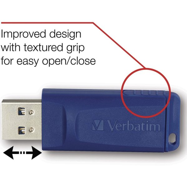 16GB Store 'n' Go® USB Flash Drive - 2pk - Blue, Green - Image 2