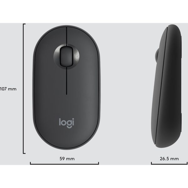 Logitech MK470 Slim Wireless Keyboard and Mouse Combo - Modern Compact Layout, Ultra Quiet - Off White - Image 9