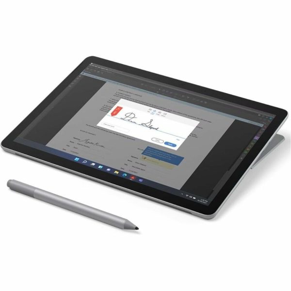 Microsoft Surface Go 4 Tablet - 10.5" - 8 GB - 256 GB Storage - Windows 11 - Platinum - Image 9