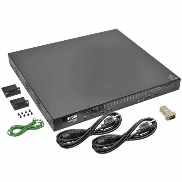 Eaton Tripp Lite Series NetDirector 32-Port Cat5 KVM over IP Switch - Virtual Media, 2 Remote + 1 Local User, 1U Rack-Mount, TAA - Image 2