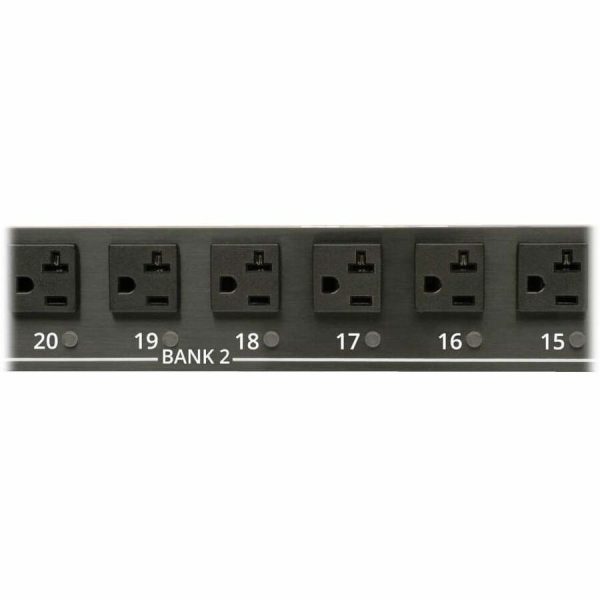 Eaton 2.9kW Single-Phase Switched PDU - LX Interface, 120V Outlets (24 5-15/20R), 10 ft. (3.05 m) Cord with L5-30P, 0U, TAA - Image 6