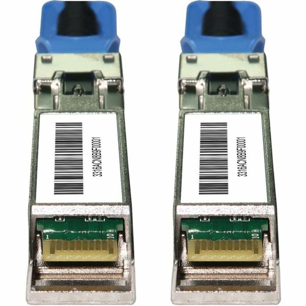 Eaton Tripp Lite Series SFP28 to SFP28 25GbE Passive Twinax Copper Cable (M/M), SFP-H25G-CU1M Compatible, Black, 5 m (16.4 ft.) - Image 3