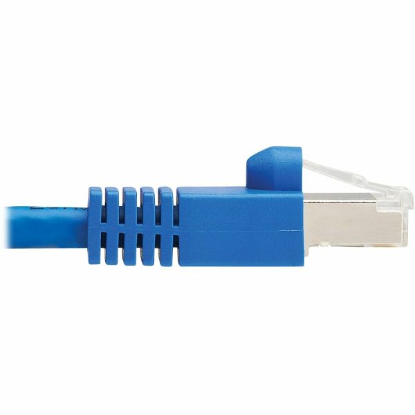 Eaton Tripp Lite Series Cat8 40G Snagless SSTP Ethernet Cable (RJ45 M/M), PoE, Blue, 7 ft. (2.1 m) - Image 4