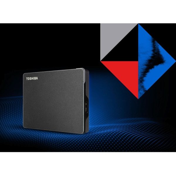 Toshiba Canvio Gaming HDTX140XK3CA 4 TB Portable Hard Drive - External - Black - Image 2