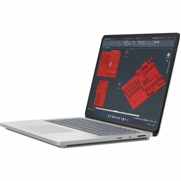 Microsoft Surface Laptop Studio 2 14.4" Touchscreen Convertible (Floating Slider) 2 in 1 Notebook - Intel Core i7 13th Gen i7-13800H - Intel Evo Platform - 32 GB - 1 TB SSD - English, French Keyboard - Platinum - Image 14