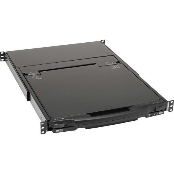 Eaton Tripp Lite Series NetDirector 16-Port DisplayPort KVM Switch Console with 17 in. LCD, IP Remote Access, Dual Rail, 1U Rack-Mount, TAA - Image 6