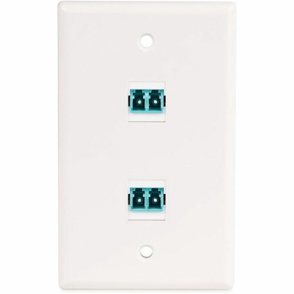 StarTech.com LC to LC Coupler, LC Fiber Coupler, LC/UPC Duplex Keystone Jack, Fiber Optic Keystone Coupler for Patch Panel - Image 6