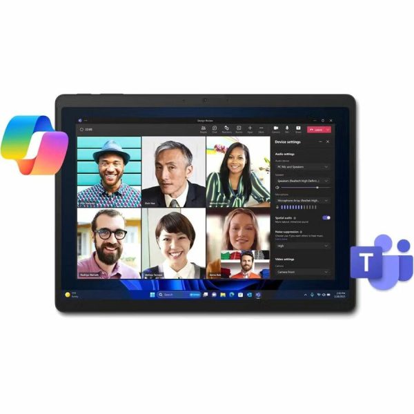 Microsoft Surface Pro 10 Tablet - 13" - vPro Technology - 16 GB - 256 GB SSD - Windows 11 Pro - Black - Image 2